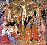 KONRAD von Soest The Crucifixion dg Spain oil painting artist